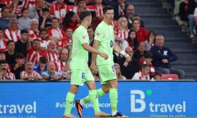 Lewandowski Cierra La Victoria Del Barcelona