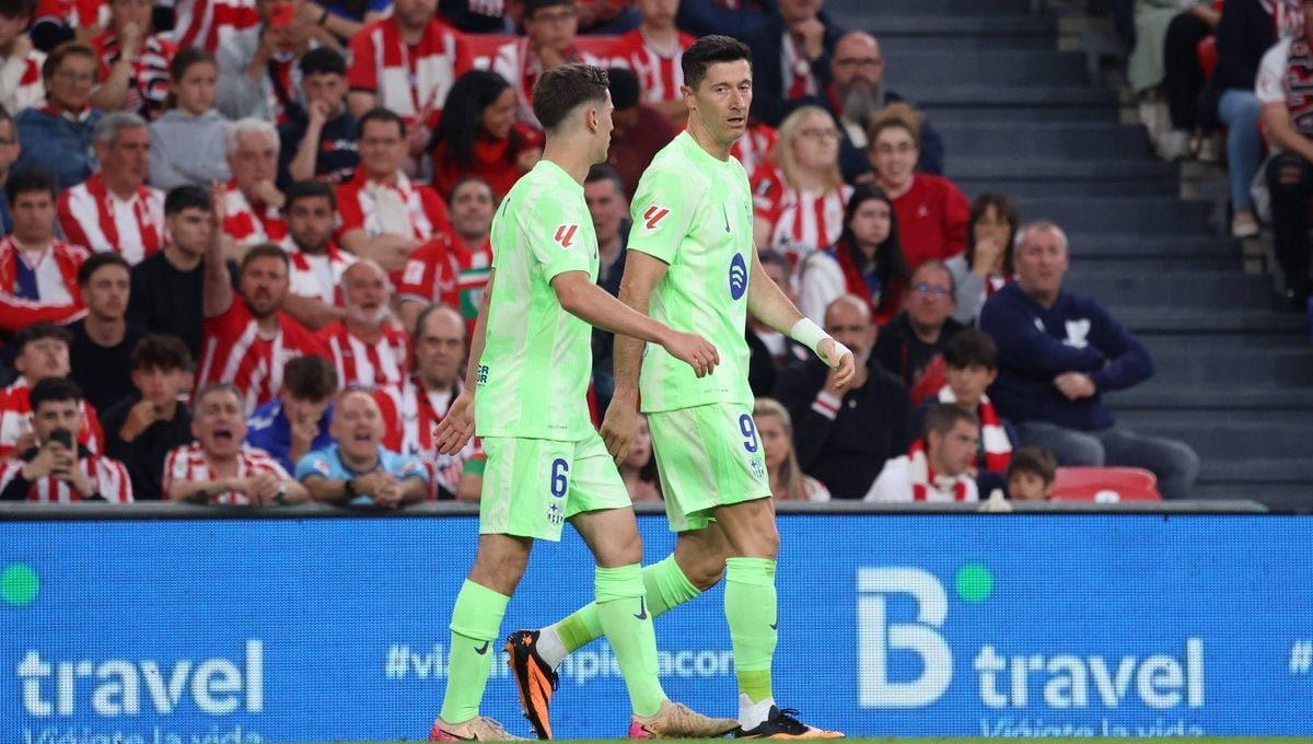 Lewandowski Cierra La Victoria Del Barcelona