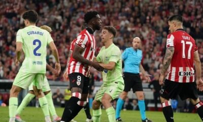 Resumen Y Goles Del Athletic Barca Lewandowski Brilla