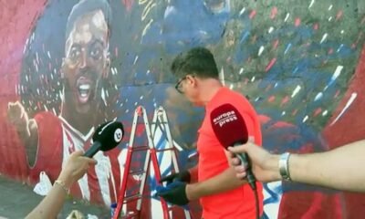 El Artista Del Mural De Nico Williams Advierte No Me Rendire