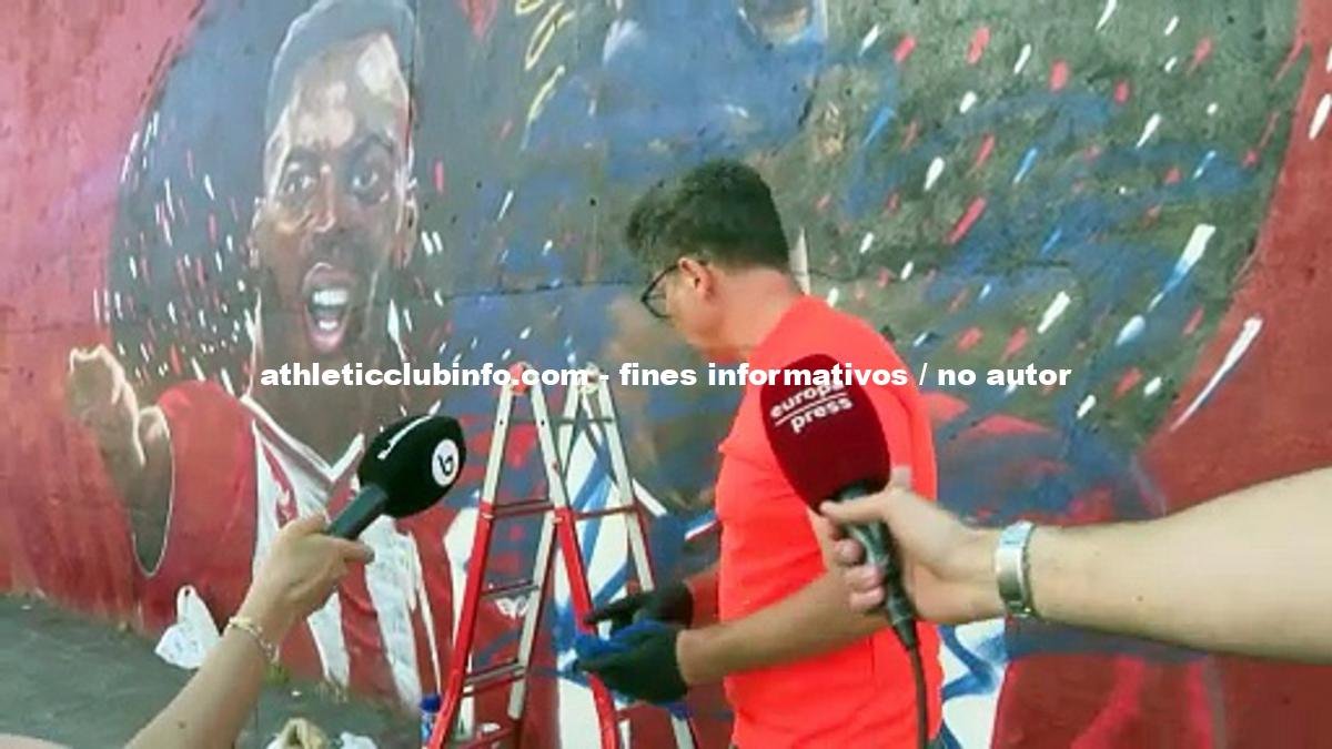 El Artista Del Mural De Nico Williams Advierte No Me Rendire