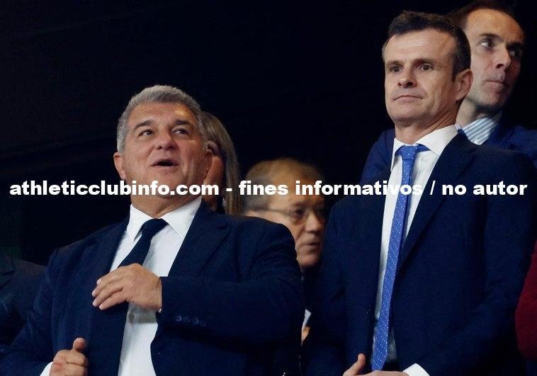 El Athletic Desafia Al Barca Ibaigane Critica A Deco Y Laporta