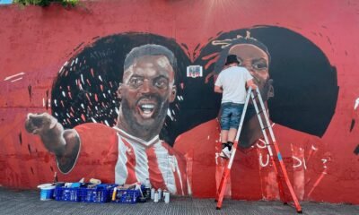 El Athletic Restaura Mural De Nico Williams Tras Acto Vandalico