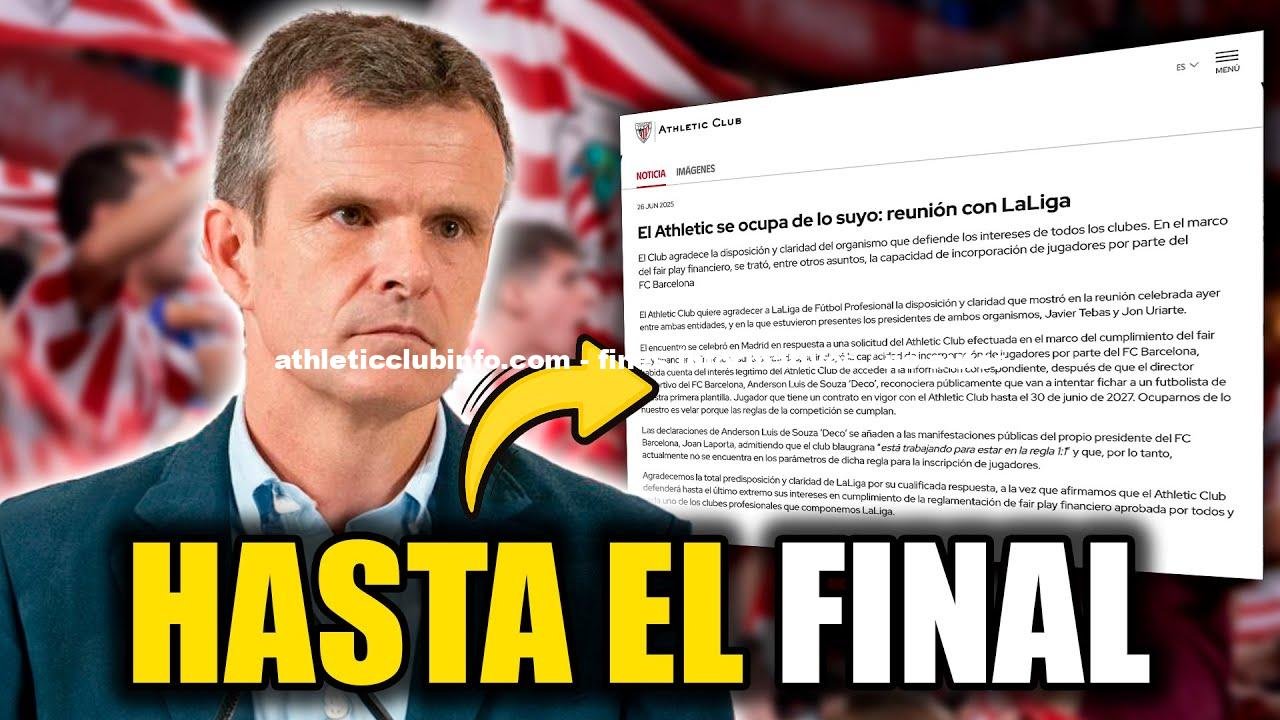 El Athletic Se Planta Reunion Con Laliga