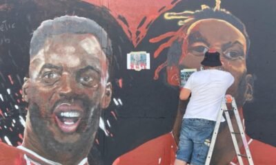 El Mural De Los Williams En Lutxana Renace Con Apoyo Del Athletic