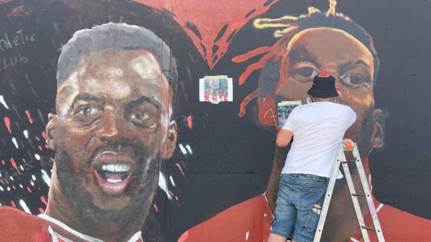 El Mural De Los Williams En Lutxana Renace Con Apoyo Del Athletic