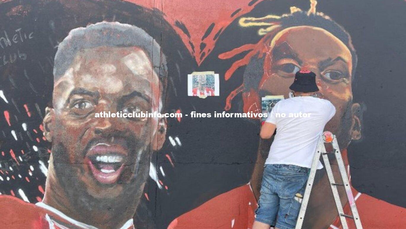 El Mural De Los Williams En Lutxana Renace Con Apoyo Del Athletic