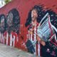 Inaki Williams Apoya La Reparacion Del Mural De Su Hermano Nico
