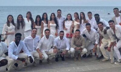 La Plantilla Del Athletic Celebra Boda De Nunez