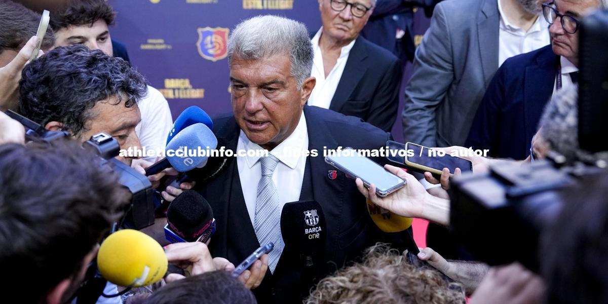 Laporta No Voy A Hablar De Nombres Sobre Fichajes Del Barca