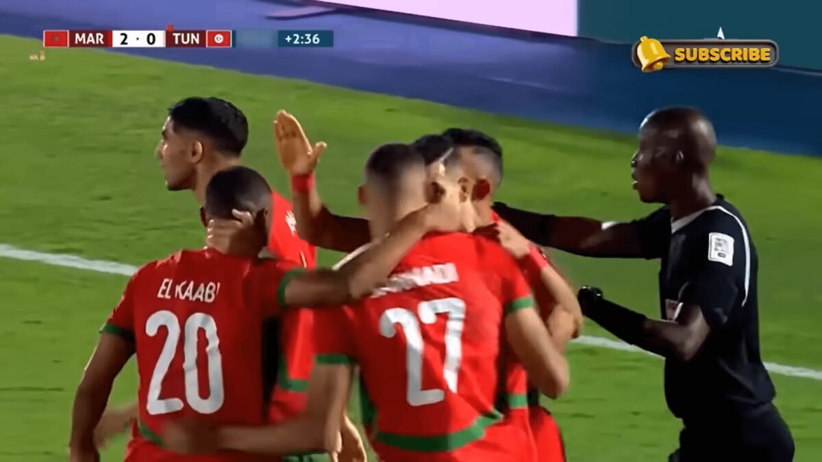 Maroan Sannadi Brilla En Su Debut Con Marruecos Con Una Asistencia