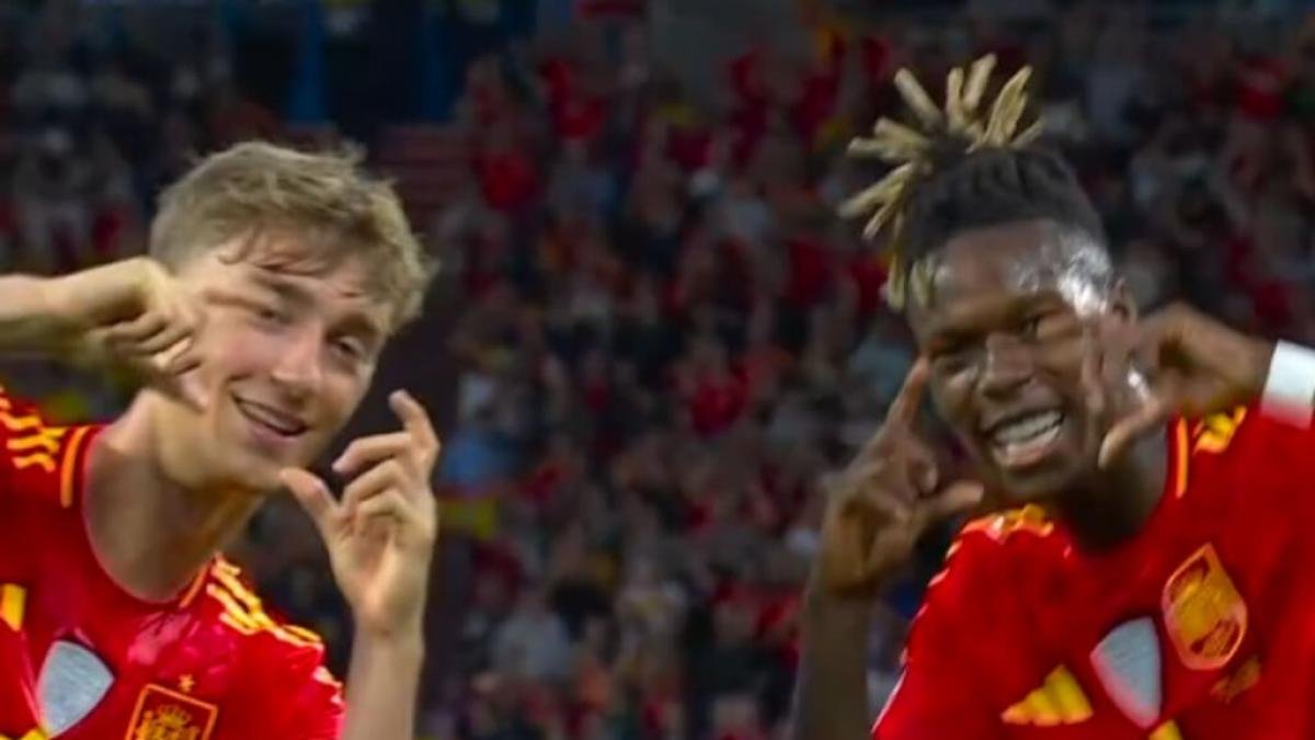 Nico Williams Marca Golazo Y Se Luce Con Baile Junto A Dean Huijsen