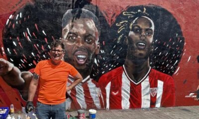 Nuevo Ataque Vandalico Al Mural De Nico Williams En Barakaldo