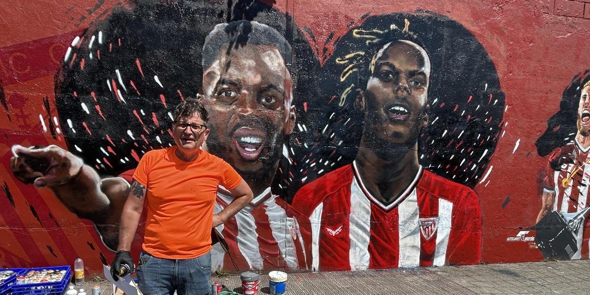 Nuevo Ataque Vandalico Al Mural De Nico Williams En Barakaldo