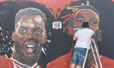 Restauran El Mural De Los Hermanos Williams Tras Vandalismo En Barakaldo