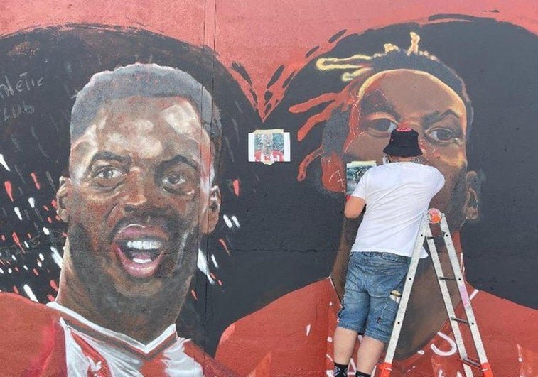 Restauran El Mural De Los Hermanos Williams Tras Vandalismo En Barakaldo