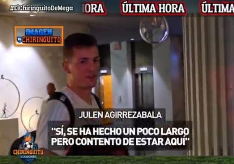 Agirrezabala Llega A Valencia Estoy Contento De Estar Aqui