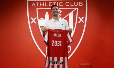 Areso Podria Debutar Con El Athletic Ante El Psv En Pretemporada
