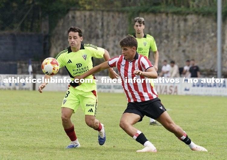 Bilbao Athletic Logra Su Primera Victoria De Pretemporada Ante Mirandes