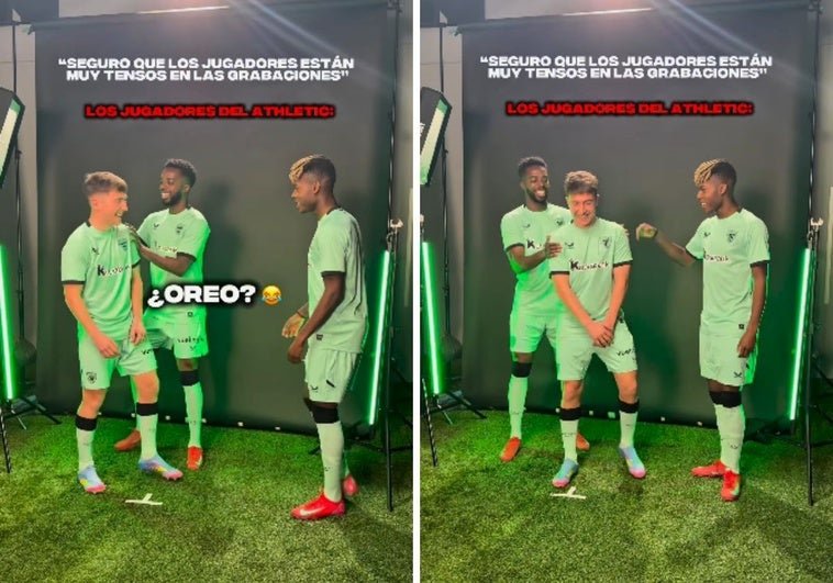 Broma De Los Hermanos Williams A Jauregizar En Sesion Del Athletic
