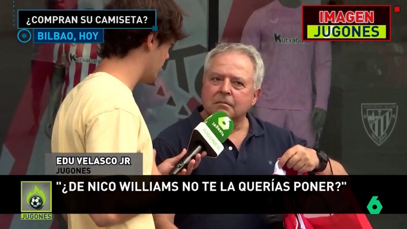 Comprarias La Camiseta De Nico Aficionados Del Athletic Responden