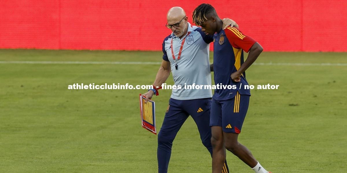 De La Fuente Evita Opinar Sobre Renovacion De Nico Williams En Athletic