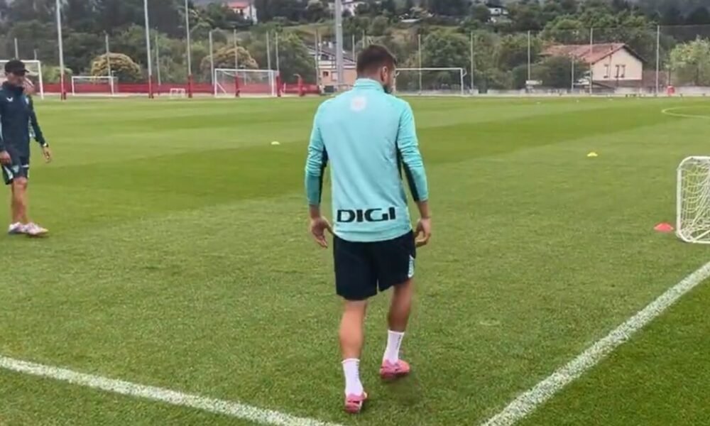 El Athletic entrena en Lezama sin Areso ni Maroan tras derrota