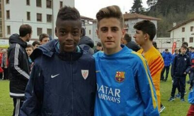 El Athletic Lanza Pulla Al Barca Con Foto De Nico Y Robert Navarro