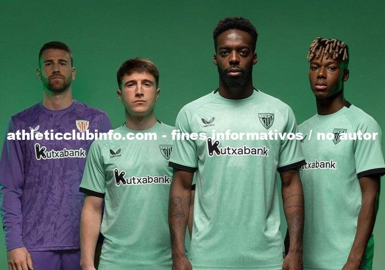 El Athletic Lanza Su Tercera Camiseta Verde Turquesa En Homenaje A Penas