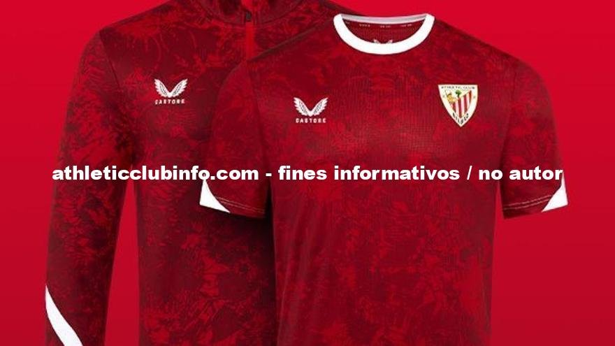 El Athletic Presenta Su Nueva Equipacion Roja Para La Pretemporada