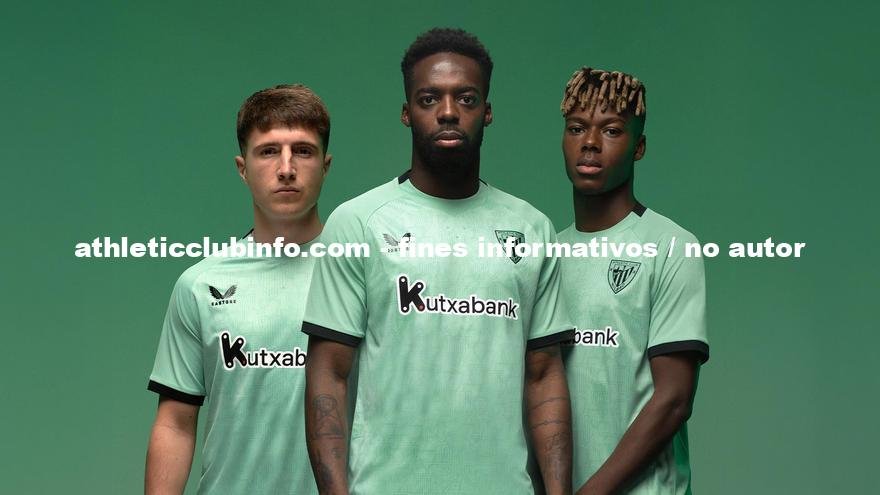 El Athletic Presenta Su Tercera Equipacion En Verde Turquesa Para 2023