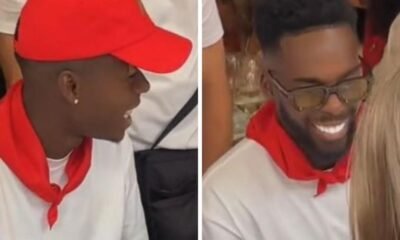 Hermanos Williams Y Unai Gomez Disfrutan Sanfermines En Pamplona