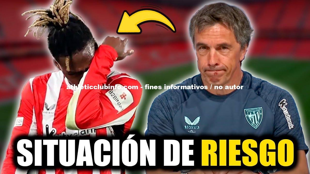 Josean Lekue Confirma Existe Un Riesgo Evidente En La Lesion De Nico Williams