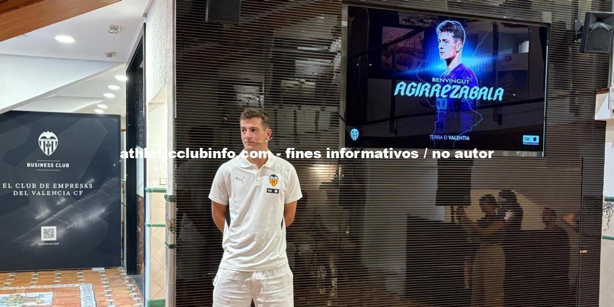 Julen Agirrezabala Nuevo Portero Del Valencia Se Presenta En Mestalla