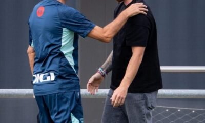 Muniain Saluda A Valverde En Su Nuevo Rol Como Entrenador En Lezama