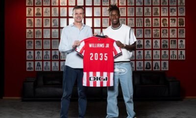 Nico Williams Firma Su Renovacion Con El Athletic Hasta 2035