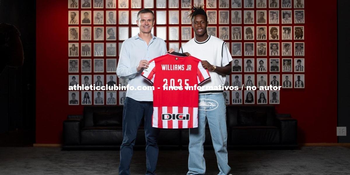 Nico Williams Firma Su Renovacion Con El Athletic Hasta 2035