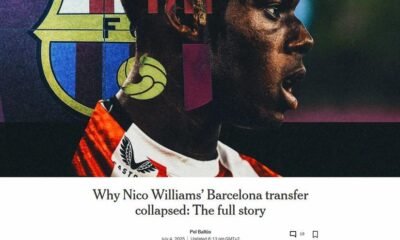 Nico Williams Renueva Con El Athletic Hasta 2035 Eco Mundial