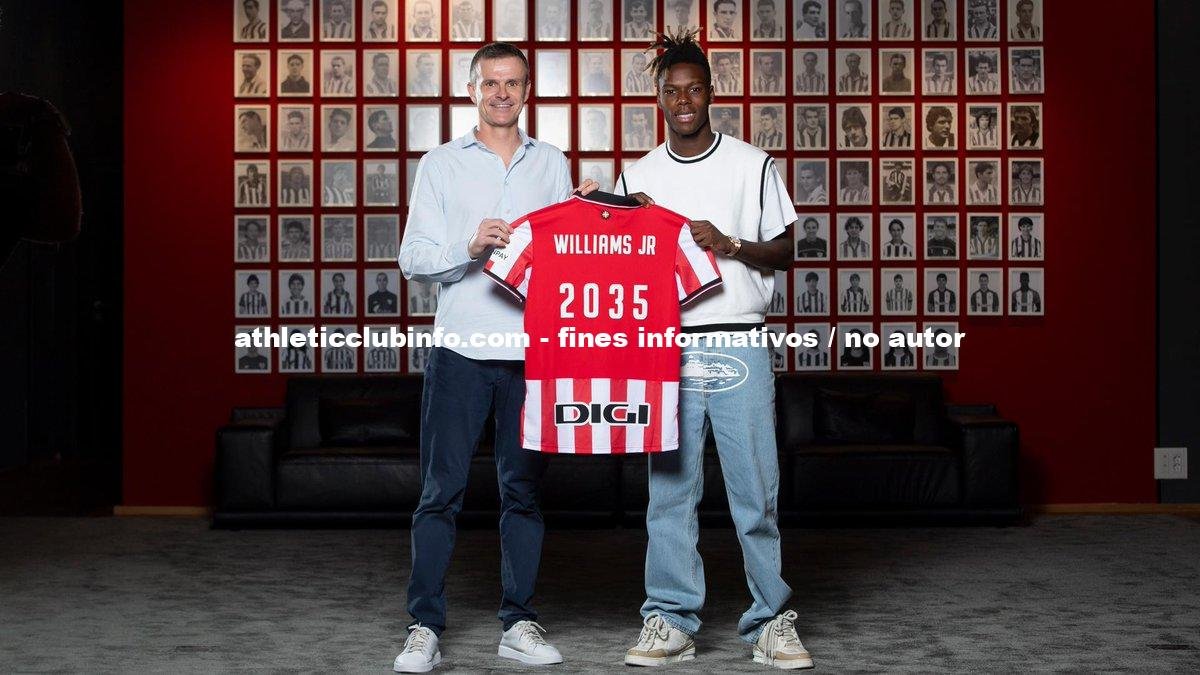 Nico Williams Renueva Con El Athletic Hasta 2035