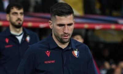 Osasuna Convoca A Areso Para Amistoso Ante Lorient En Pretemporada