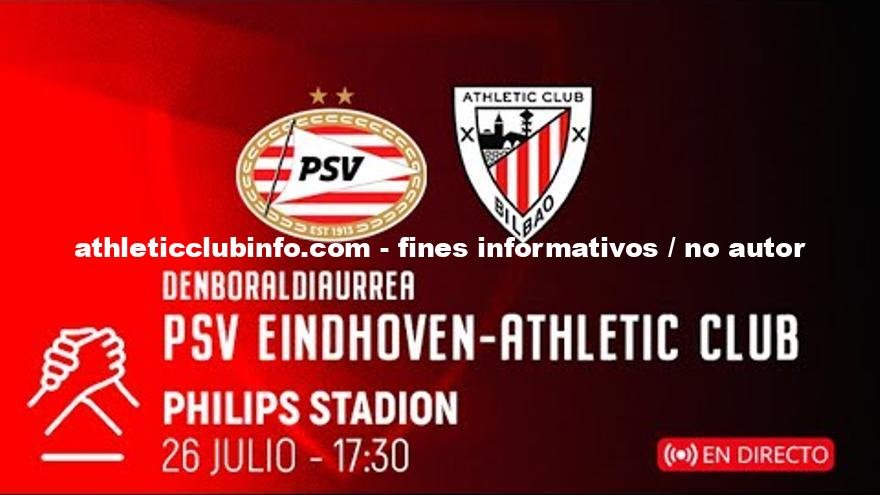 Psv Athletic Sigue En Directo El Tercer Test De La Temporada