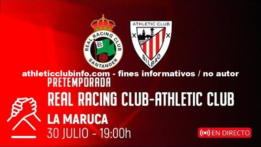 Racing Athletic En Directo Ultimo Test De Pretemporada Para Los Rojiblancos