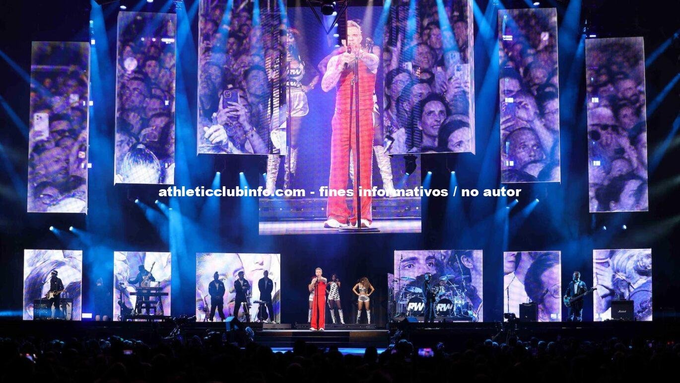 Robbie Williams Dedica Angels A Diogo Jota En El Rcde Stadium