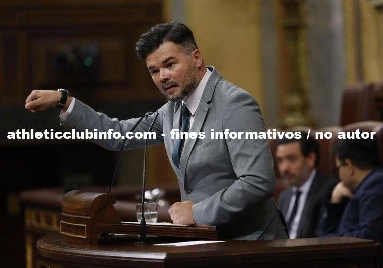 Rufian Ironiza Vox Tambien Expulsara A Nico Williams De Espana