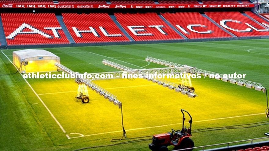 San Mames Implementa Sistema Inteligente Para Cuidar El Cesped