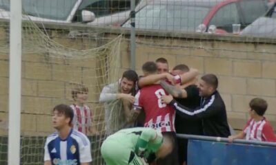 Sancet Celebra Su Primer Gol De Pretemporada Con El Athletic En Amorebieta