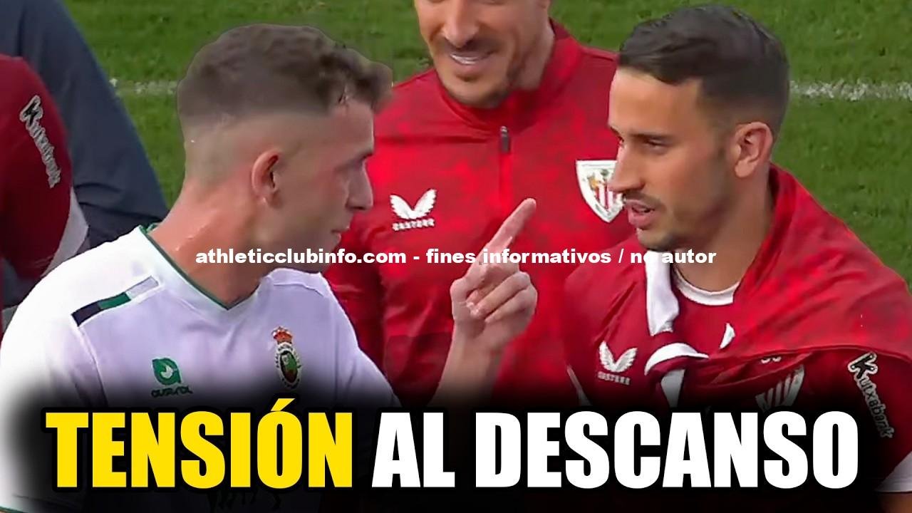 Tension Al Descanso Inigo Vicente Se Encara Con Sancet Y Sorprende