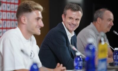 Uriarte Guarda Silencio Sobre Nico Williams En Presentacion De Navarro