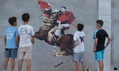 Vandalizan Mural De Jesus Areso En El Soto De Lezkairu Pamplona