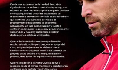 Yeray Da Positivo En Antidoping De Uefa Por Tratamiento De Alopecia